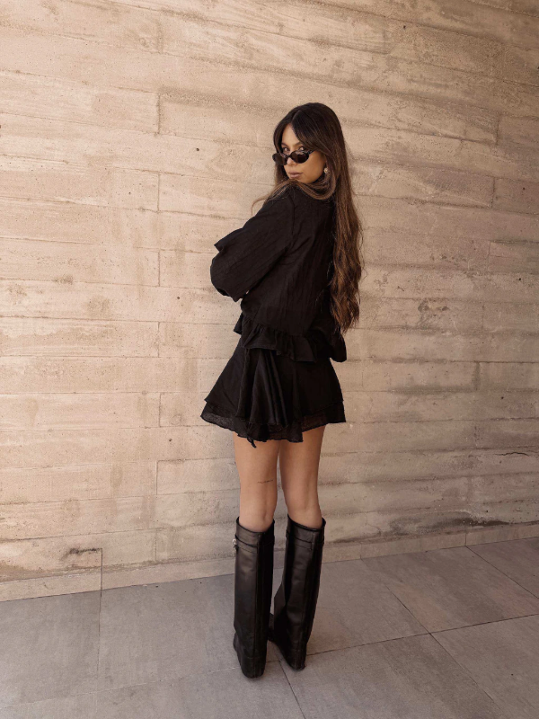 Producto - FALDA LOTTIE BLACK - 4