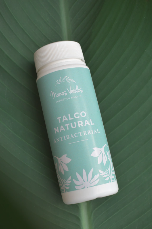 Producto - TALCO NATURAL MANOS VERDES x 80 g