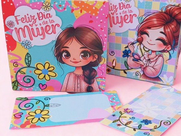 Producto - Cajitas dia de la mujer pack x 5 piezas - 3