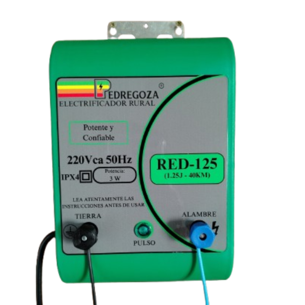 Producto - ELECTRIFICADOR RURAL 220V 40KM (1,25 JOULES)