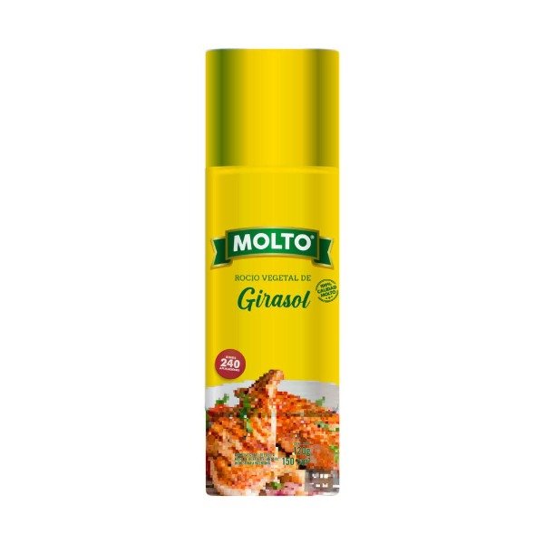 Producto - ACEITE MOLTO GIRASOL AEROSOL 120 CC