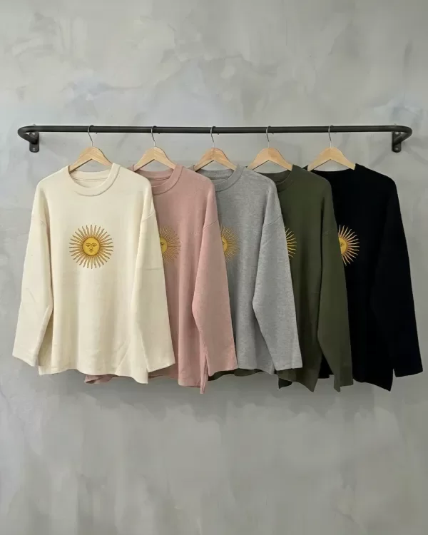 Producto - Sweater SOL DE MAYO - doble hilo bremer