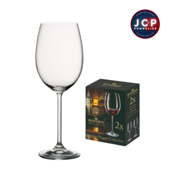 Producto - COPA CRISTAL BOHEMIA - CLÁSICA 600ML - CAJA X 2 UNIDADES