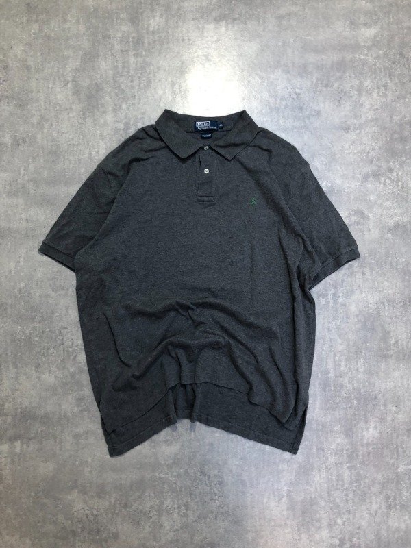 Producto - Chomba Polo Ralph Lauren Grey Basic T.XXL
