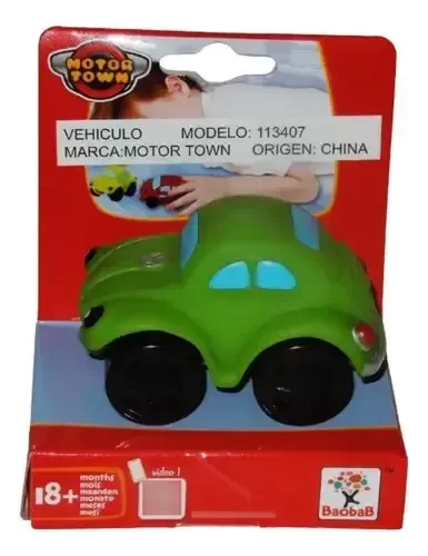 Producto - Motor Town Volkswagen Beetle Autitos De Goma