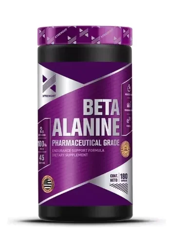 Producto - Beta Alanine Xtrenght 180 Comp. Pre Entreno, Energía Sabor Neutro