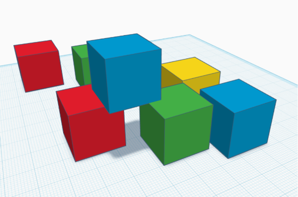 Producto - 20 Cubos 5x5cm