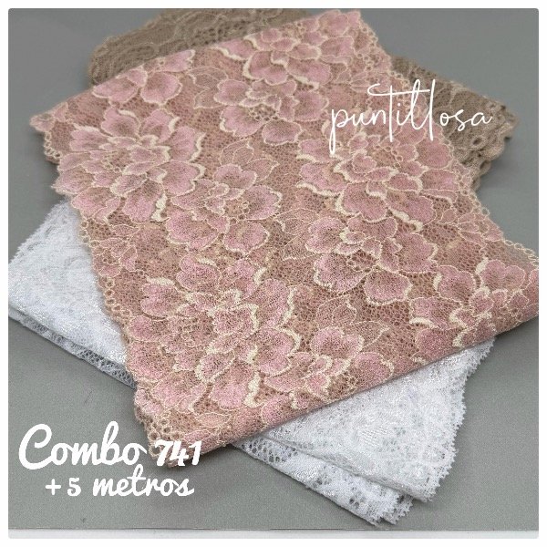 Producto - Combo 741- Puntillas Surtidas + 5 metros
