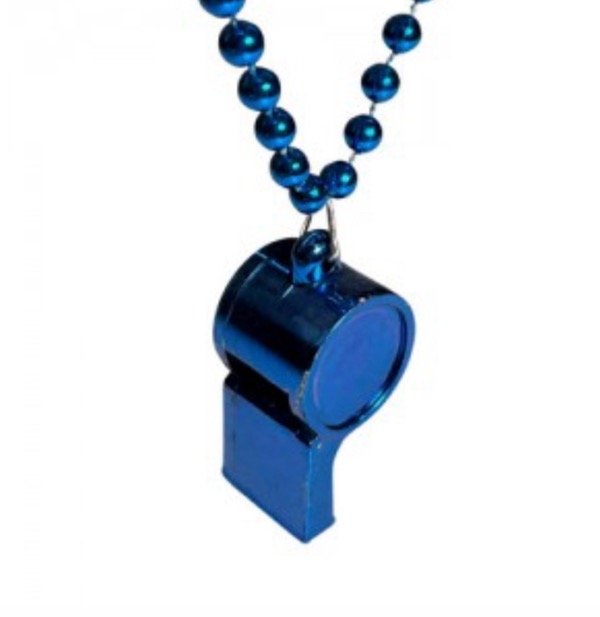 Producto - Silbato grande azul x12u.