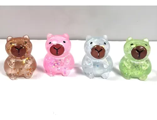 Producto - Squishi capibara c/glitter SAM 3/26