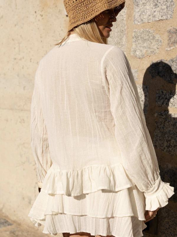 Producto - FALDA LOTTIE OFF WHITE - 5