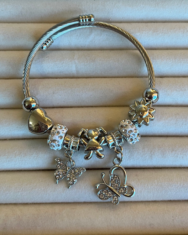 Producto - Pulsera charms esclava mariposa