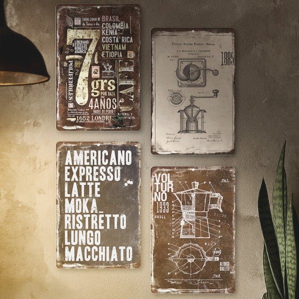 Producto - Set Café chapa