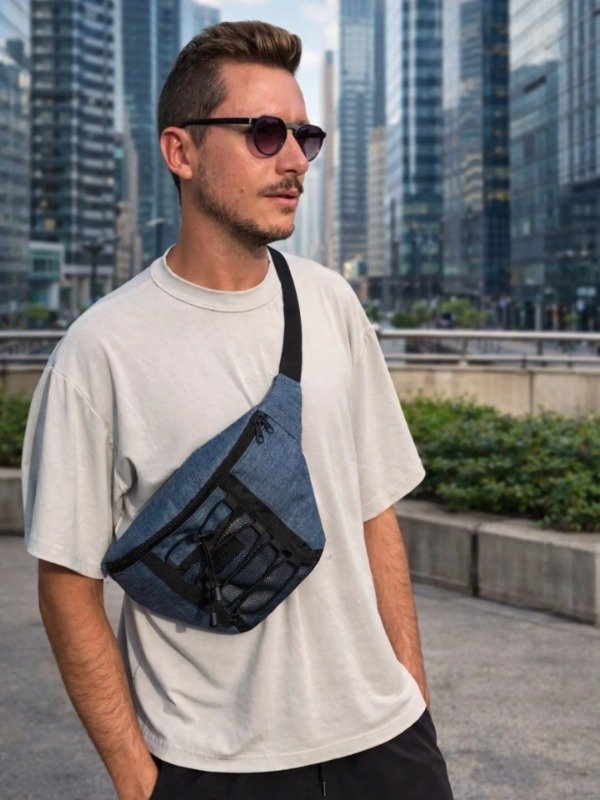 Producto - Soma Yang azul melange