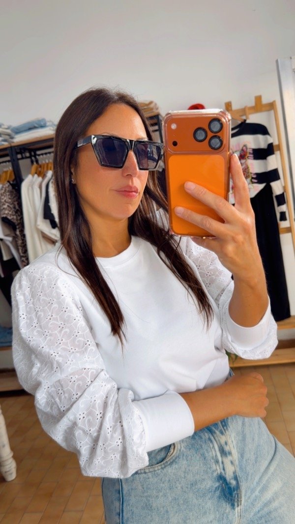 Producto - Blusa Broderie Blanca