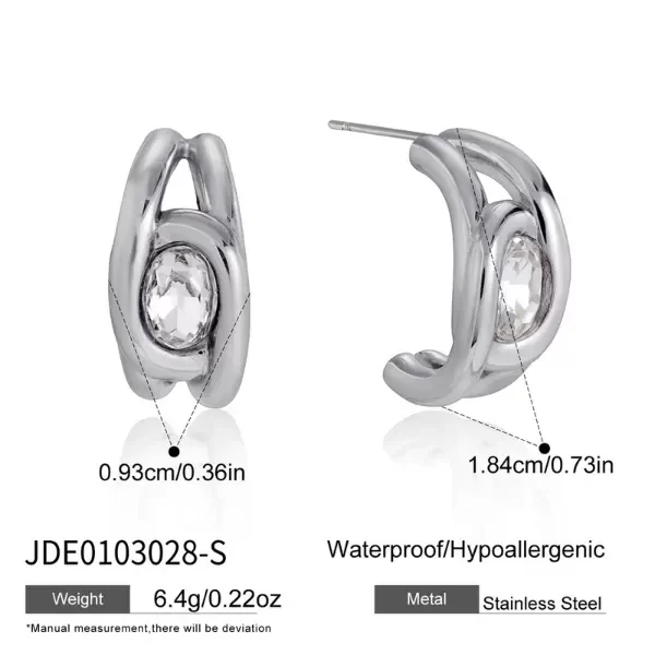 Producto - Aros Charo Silver - 3