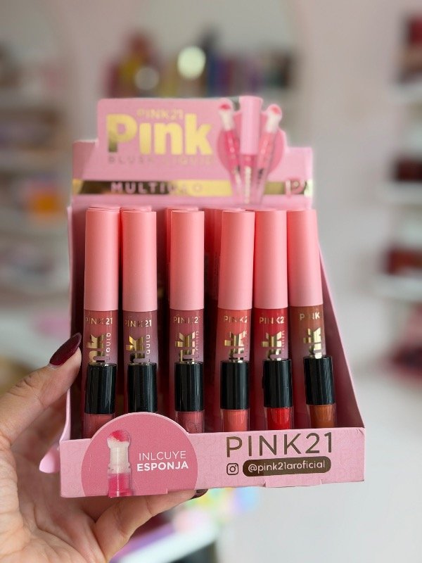Producto - BLUSH MULTIUSO PINK CON ESPONJITA