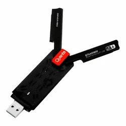 Producto - Quanta Qtaad1800 USB 18000mbps 2 Antenas Negro