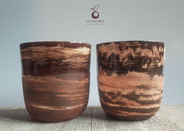 Producto - Juego de dos vasos Artesanales