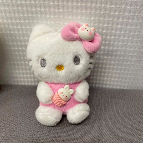 Producto - Llavero peluche Hello Kitty rosa con helado