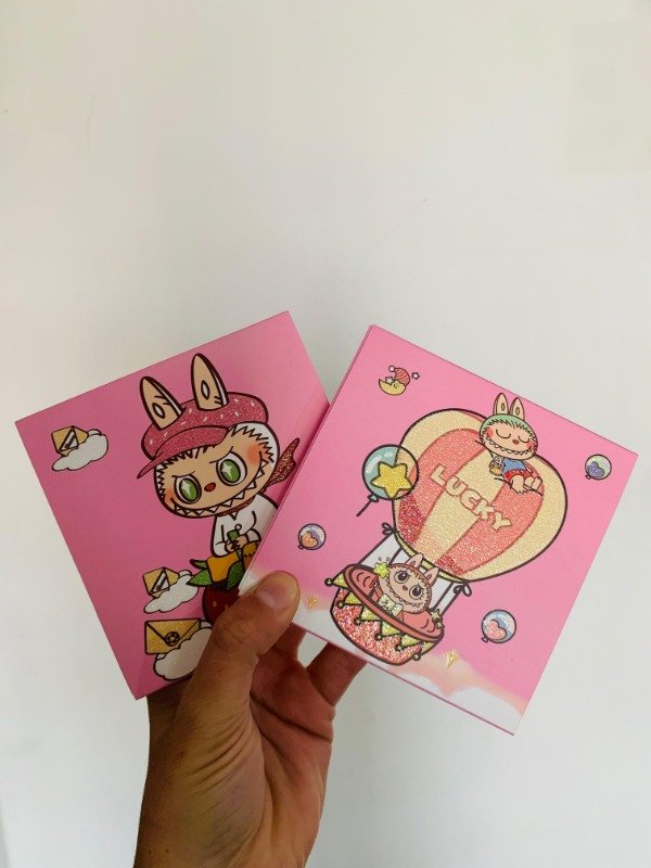 Producto - Paletas de sombras labubu x9 tonos