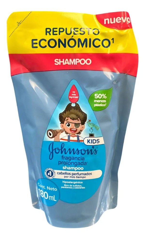 Producto - Shampoo Fragancia Prolongada JOHNSON'S 180ml