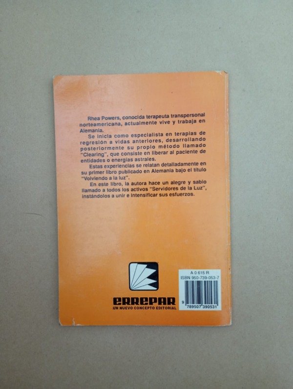 Producto - Servidores de la luz - Rhea Powers - Errepar 1991 - 1