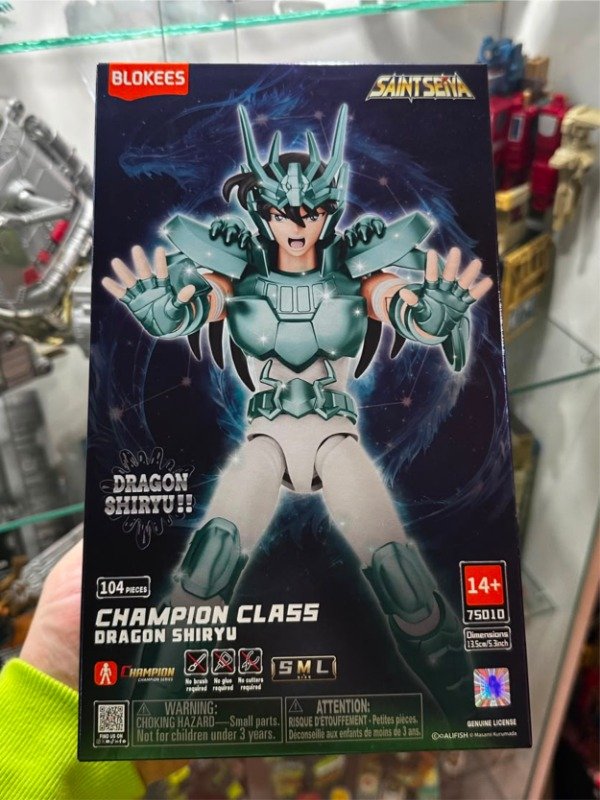 Producto - DRAGON SHIRYU Champion Class  Blokees Model kits SAINT SEIYA - 0