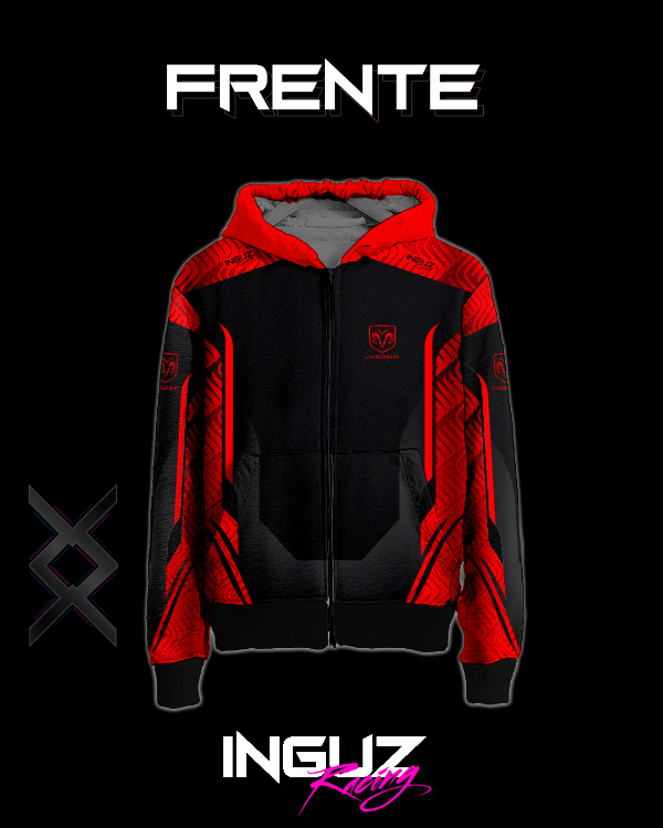Producto - CAMPERA DODGE ROJA - 1