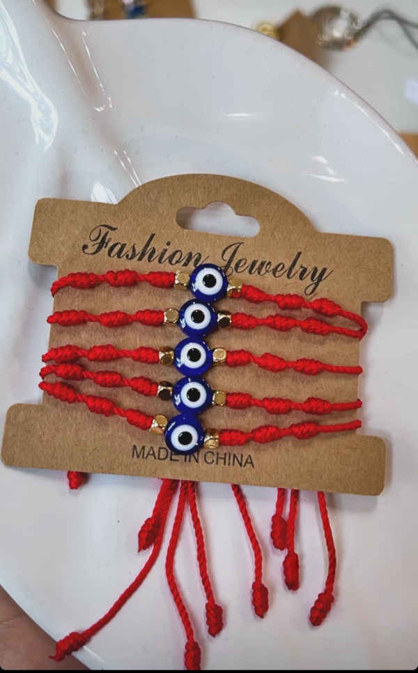 Producto - Pulsera ajustable nudos y ojito