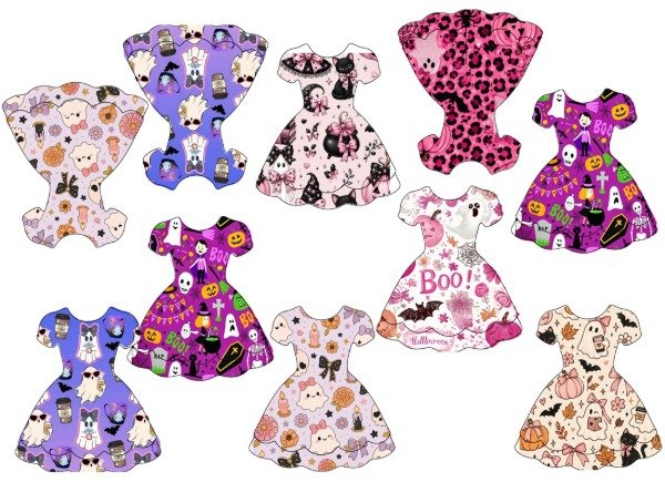 Producto - LAMINA COMESTIBLE VESTIDO HALLOWEEN 1 - 0