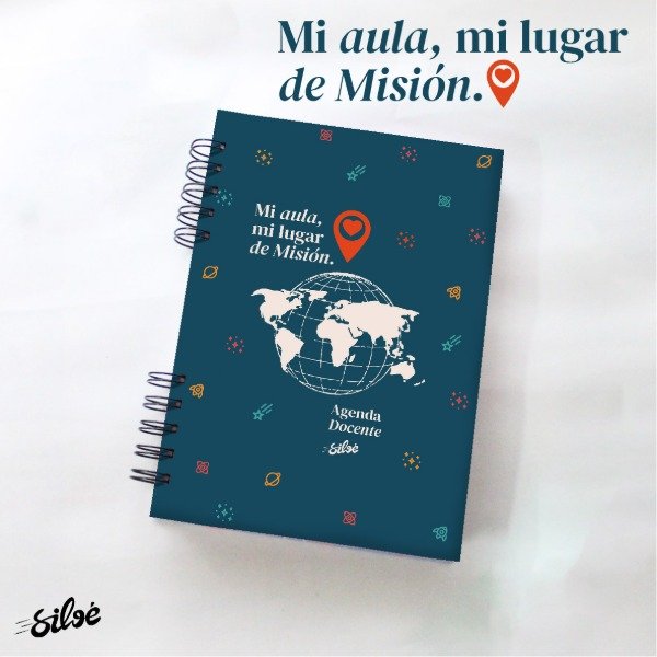 Producto - Agenda Docente Perpetua "Mi aula, mi lugar de misión" - Tapa Dura