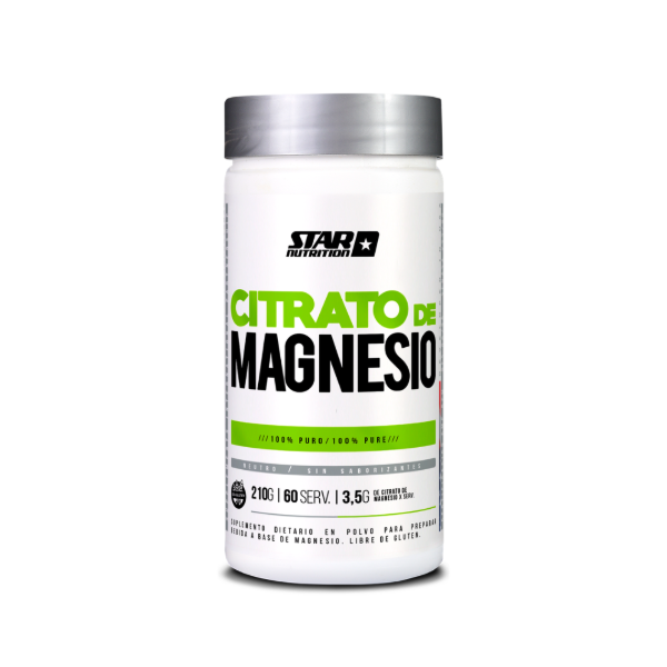 Producto - CITRATO DE MAGNESIO 210 GRS. - STAR NUTRITION - 1