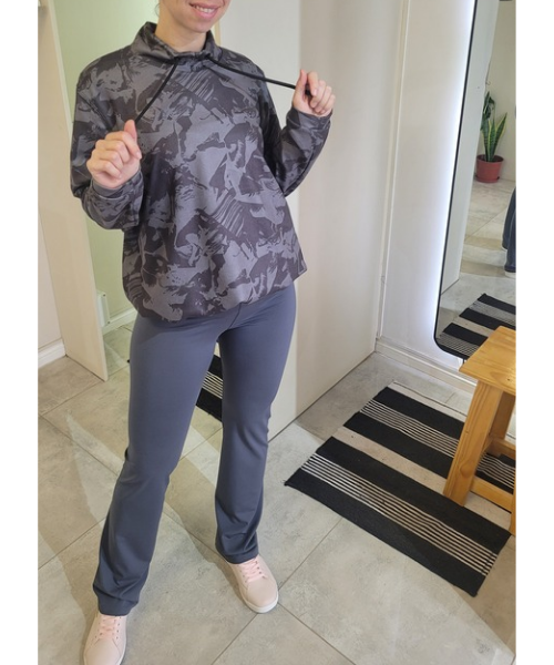 Producto - Buzo Over Micropolar Ruby Grey