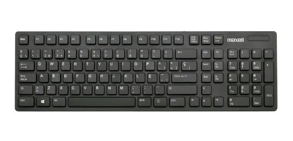 Producto - Teclado Inalambrico Maxell Slim 2.4ghz Receptor Usb