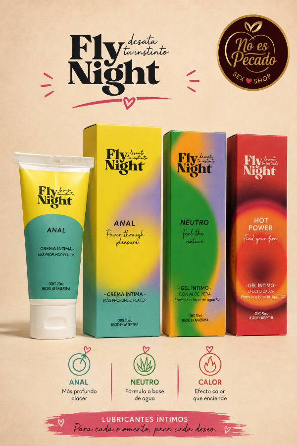 Producto - Lubricante Fly Night pomo neutro - 1