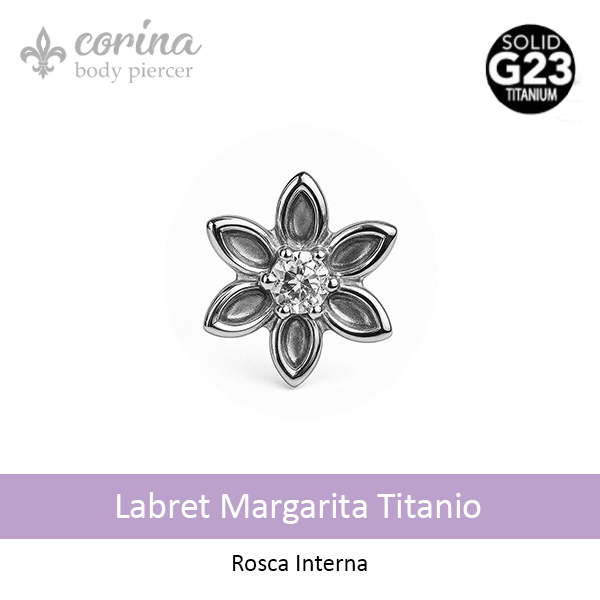 Producto - Labret Margarita Titanio