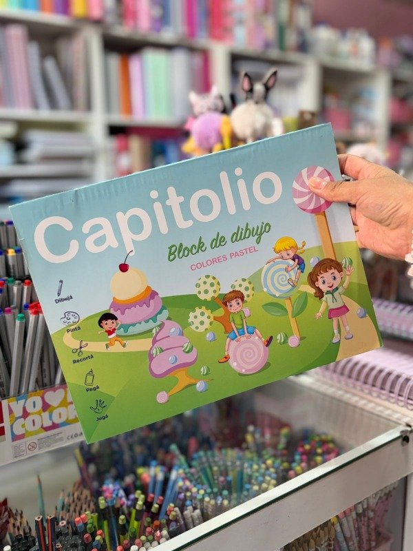 Producto - Block N5 colores pastel Capitolio