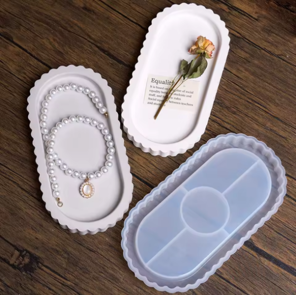 Producto - Molde bandeja ovalada rizada