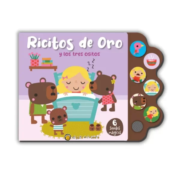 Producto - RICITOS DE ORO AUDIO LIBRO - CLÁSICOS CON SONIDOS