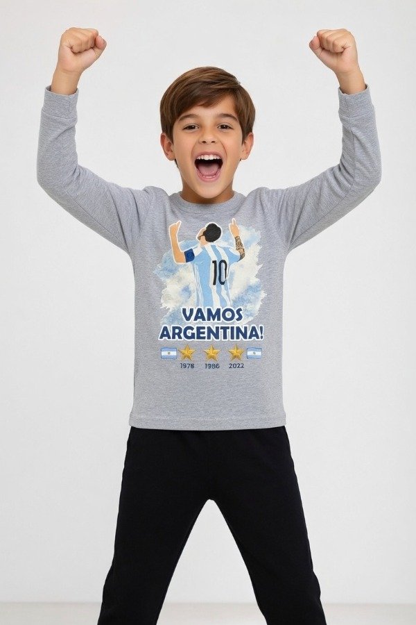Producto - Pijama AR Gris