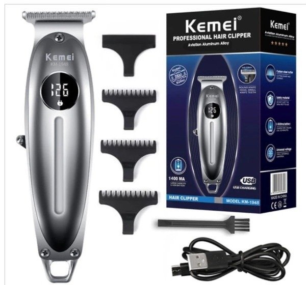 Producto - Patillera Kemei 70 Years C/Visor 1948
