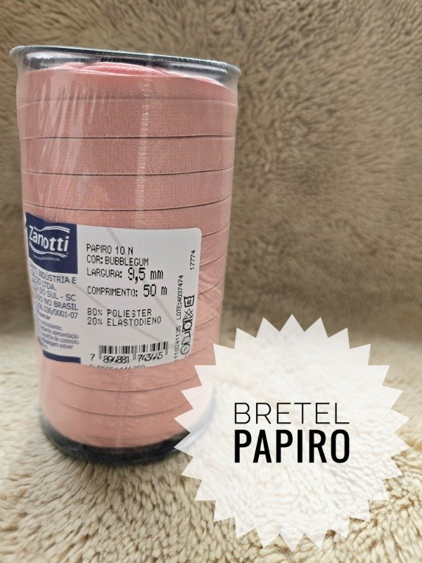 Producto - Bretel "Papiro" BUBBLEGUM 50 m