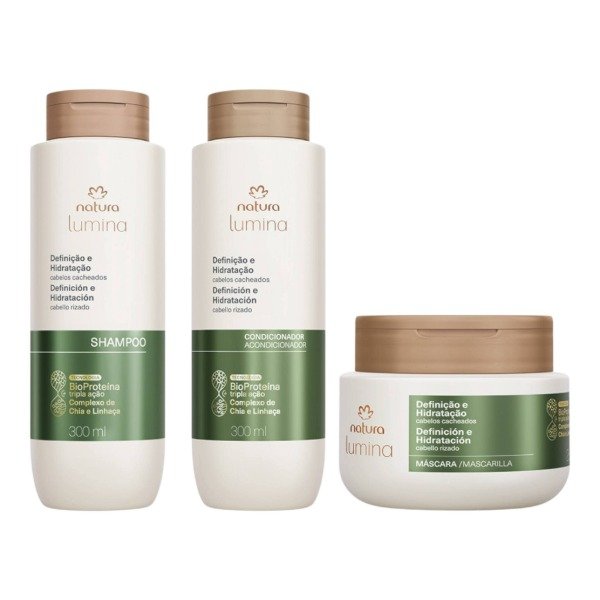 Producto - Cabello Rizado - Lumina Combo X3u