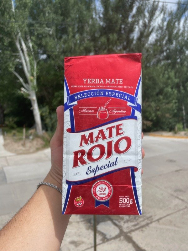 Producto - Yerba Mate Mate Rojo Selección Especial 500gr