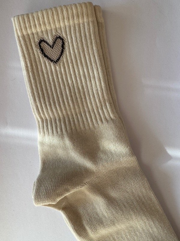 Producto - Medias 3/4 adultos Corazón