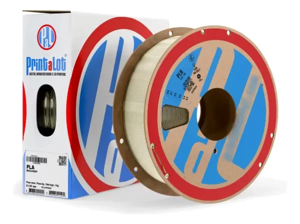 Producto - Filamento 3d PLA 1.75mm X 1kg Printalot Color Translucido/Natural