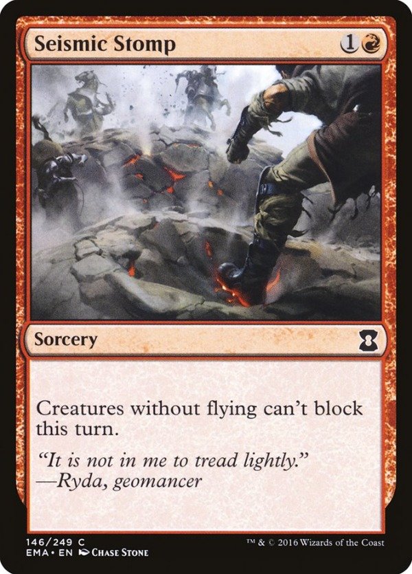 Producto - Seismic Stomp  Eternal Masters