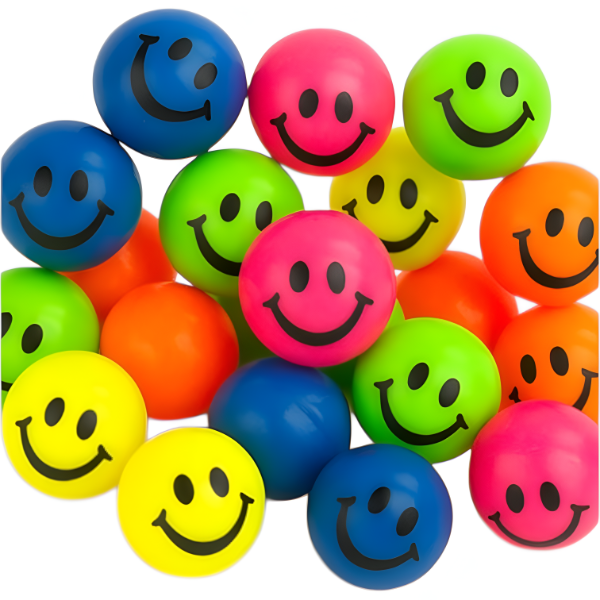 Producto - Pelotitas Saltarina Smile multicolor x 5