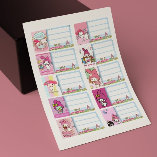 Producto - ETIQUETA ESCOLAR MY MELODY